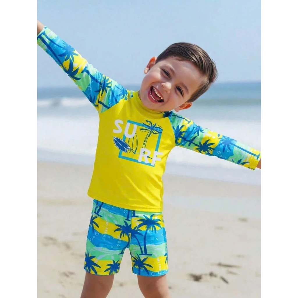 [HÀNG CÓ SẴN] Bộ bơi bodysuit / set rời bé trai - ALIS