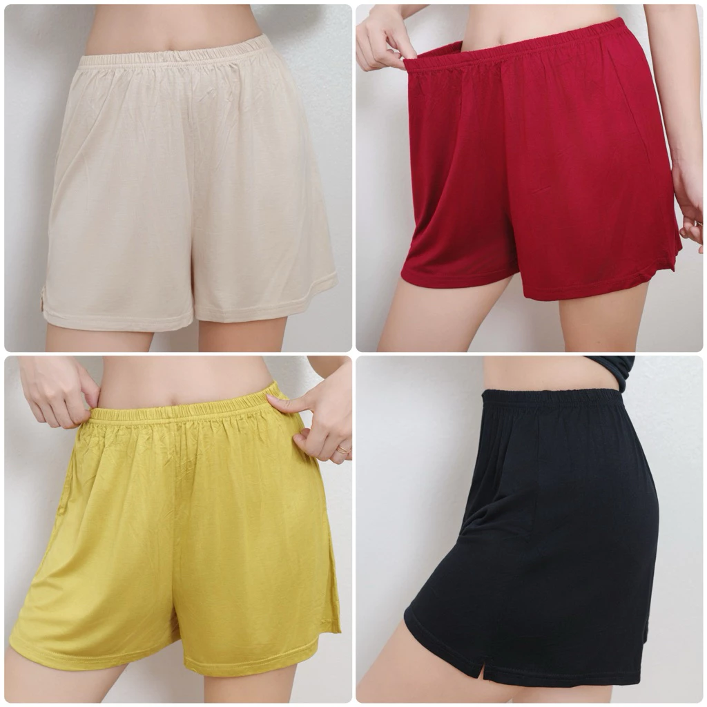 Betis Quần Đùi Thun Lạnh Cotton Mặc Ở Nhà Mặc Đi Ngủ Form Rộng Đủ Size Nhiều Màu Quần Short Thấm Hút Mồ Hôi Nhẹ Mát