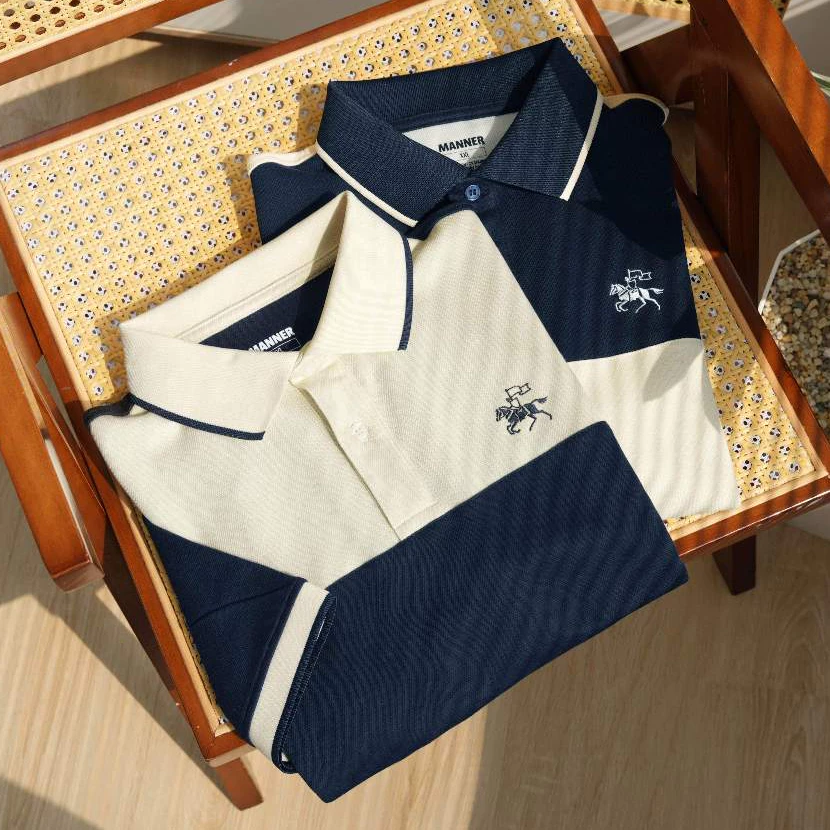 Áo Thun Polo Nam THOR Cotton Cao Cấp, Co giãn Thoáng Mát, Form RegularFit Vừa Vặn, Logo Ngựa Thêu Tinh Tế - MANNER