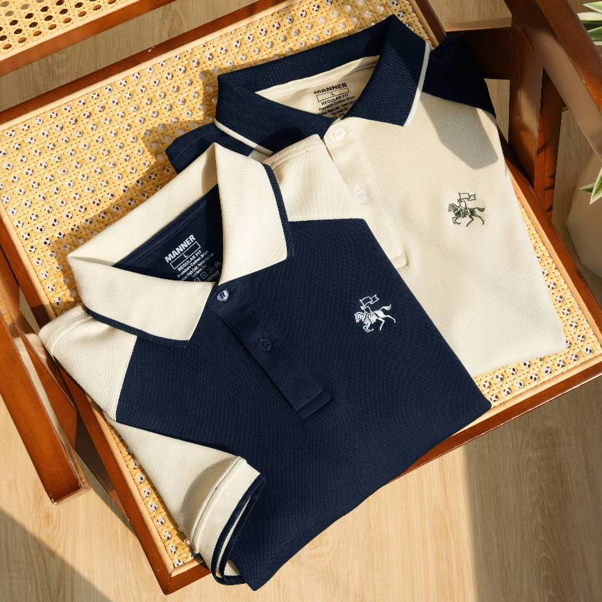 Áo Thun Polo Nam Ragnarok Raglan Cotton Cao Cấp Thấm Hút Mồ Hôi Form RegularFit Vừa Vặn - MANNER