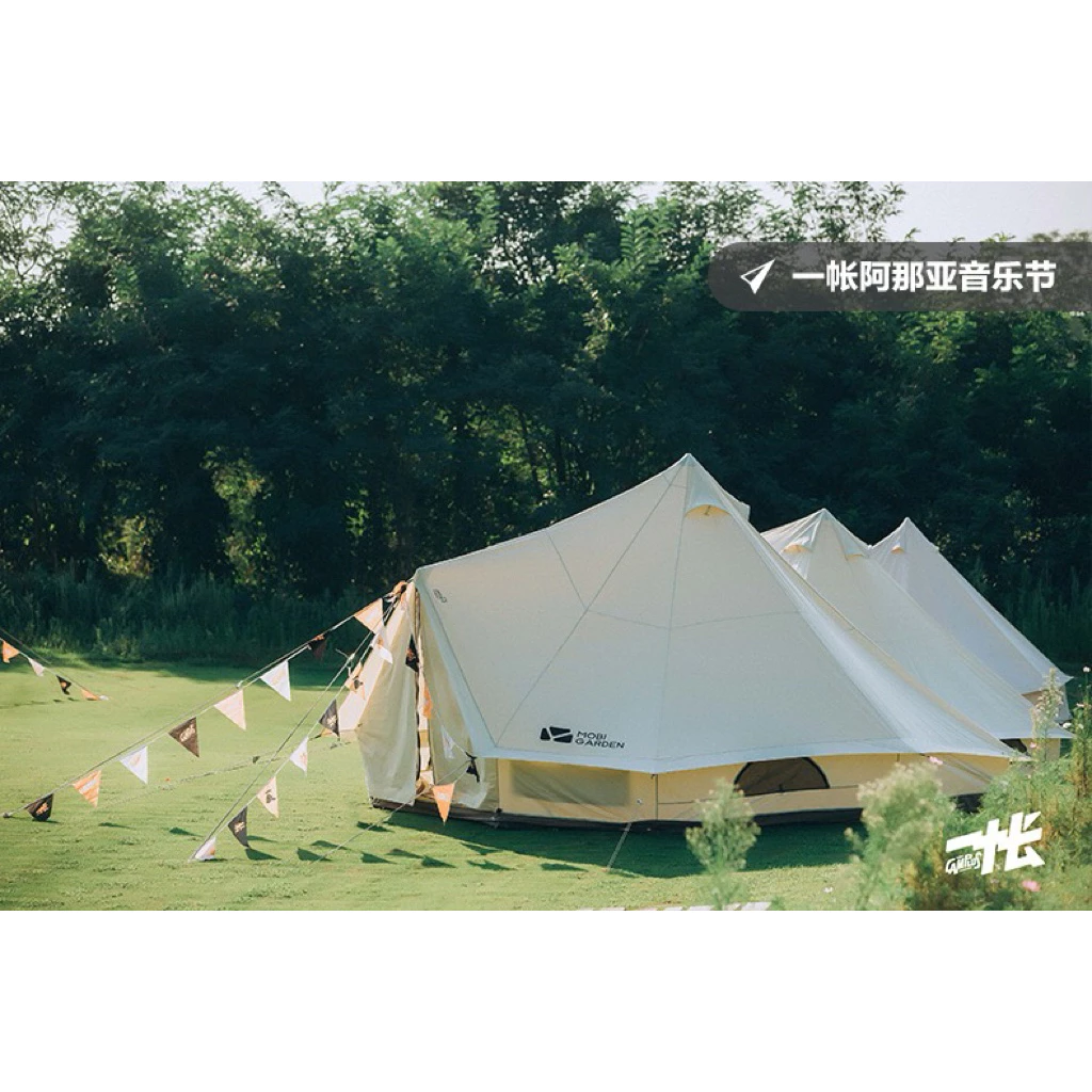 Lều Mông Cổ Mobi Garden 2 cửa thoáng vải siêu bền