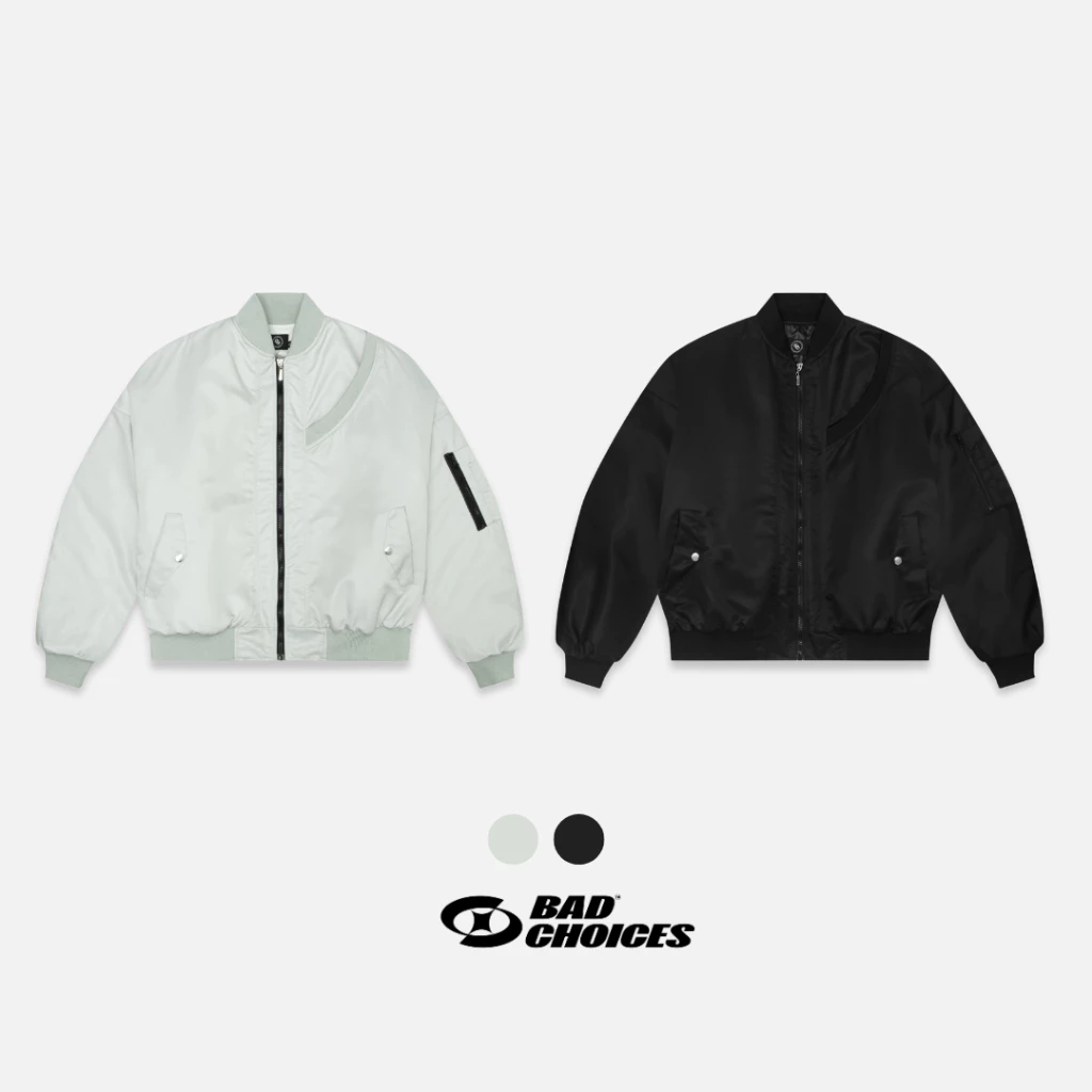 Bad Choices | Áo Bomber Chần bông COTTON-LINED form Boxy