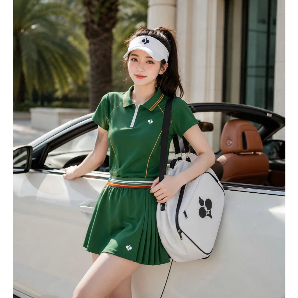 Bộ tập thể thao nữ, Bộ váy áo chơi tennis, Golf, Pickleball, cầu lông...