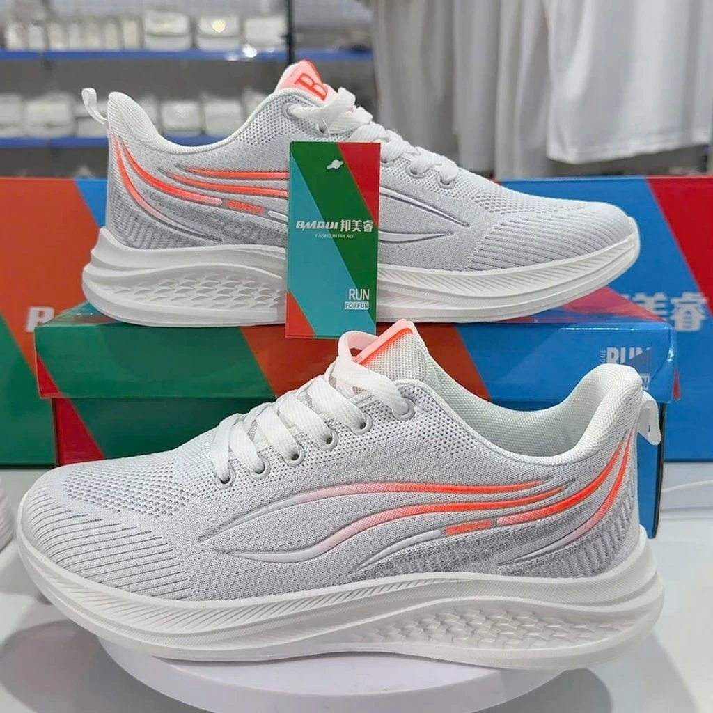[Size 39-43] - Fullbox Giày Thể Thao Nam siêu nhẹ, bền, êm kiểu dáng, màu sắc trẻ trung phù hợp thể dục, đi chơi, đi làm