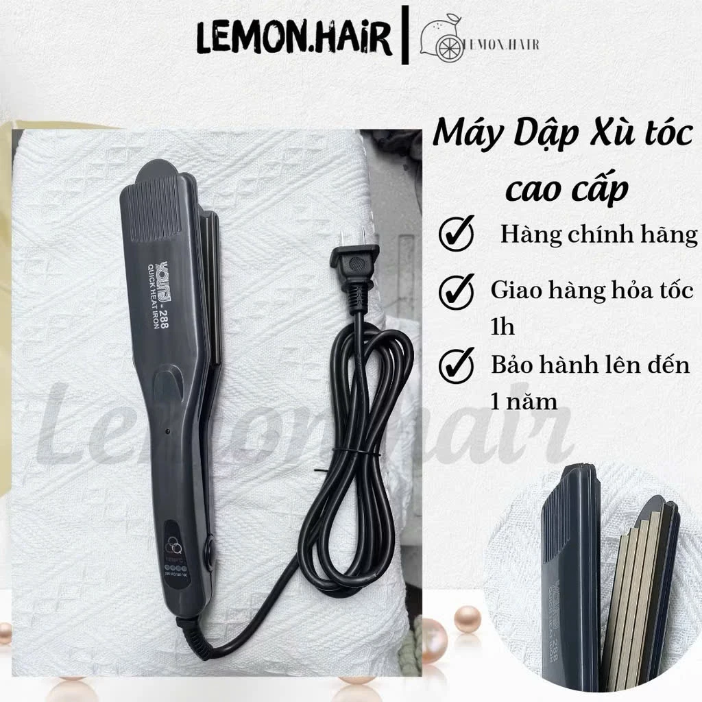 [Loại1] Máy Bấm Xù Dập Phồng Chân Tóc YOUNG-288, 4 Cấp Độ Điều Khiển Nhiệt Thông Minh Làm Nóng Nhanh Giữ Nếp Lâu