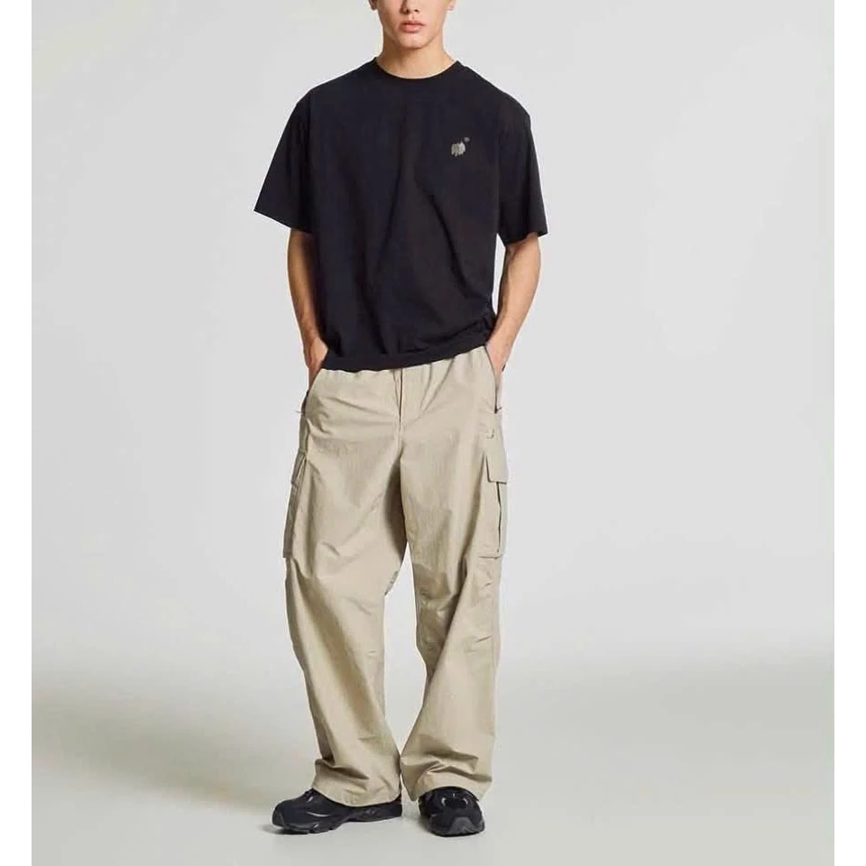 Áo thun cổ tròn Polham logo thêu cực đẹp dành cho unisex