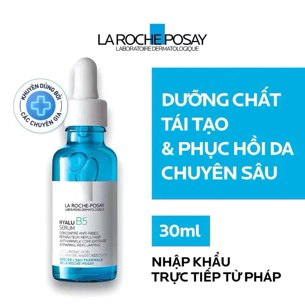 Serum Dưỡng Chất La Roche-Posay Hyalu B5 30ml Hỗ Trợ Tái Tạo Da