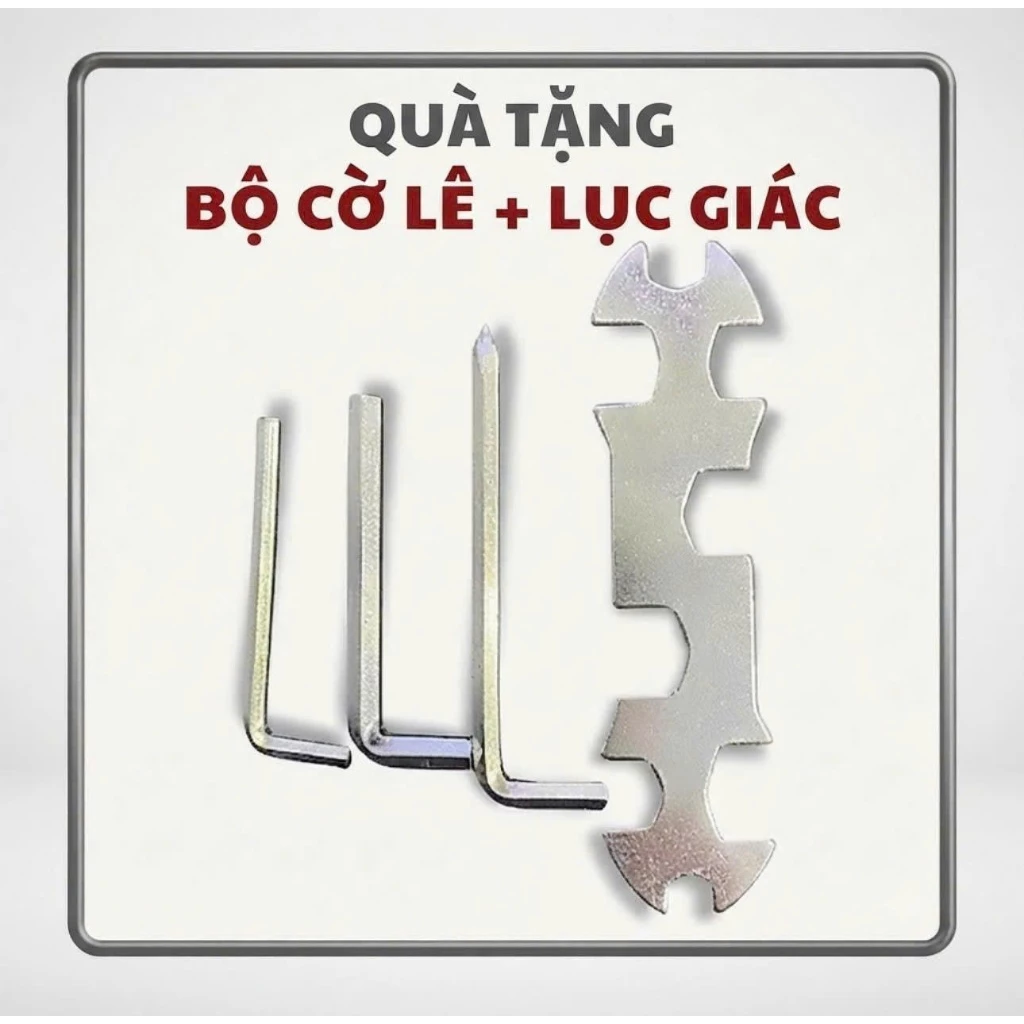 Bộ Tool Lục Giác Và Cờ Lê Đa Năng Lắp Xe Đạp Cơ Bản Dễ Dàng