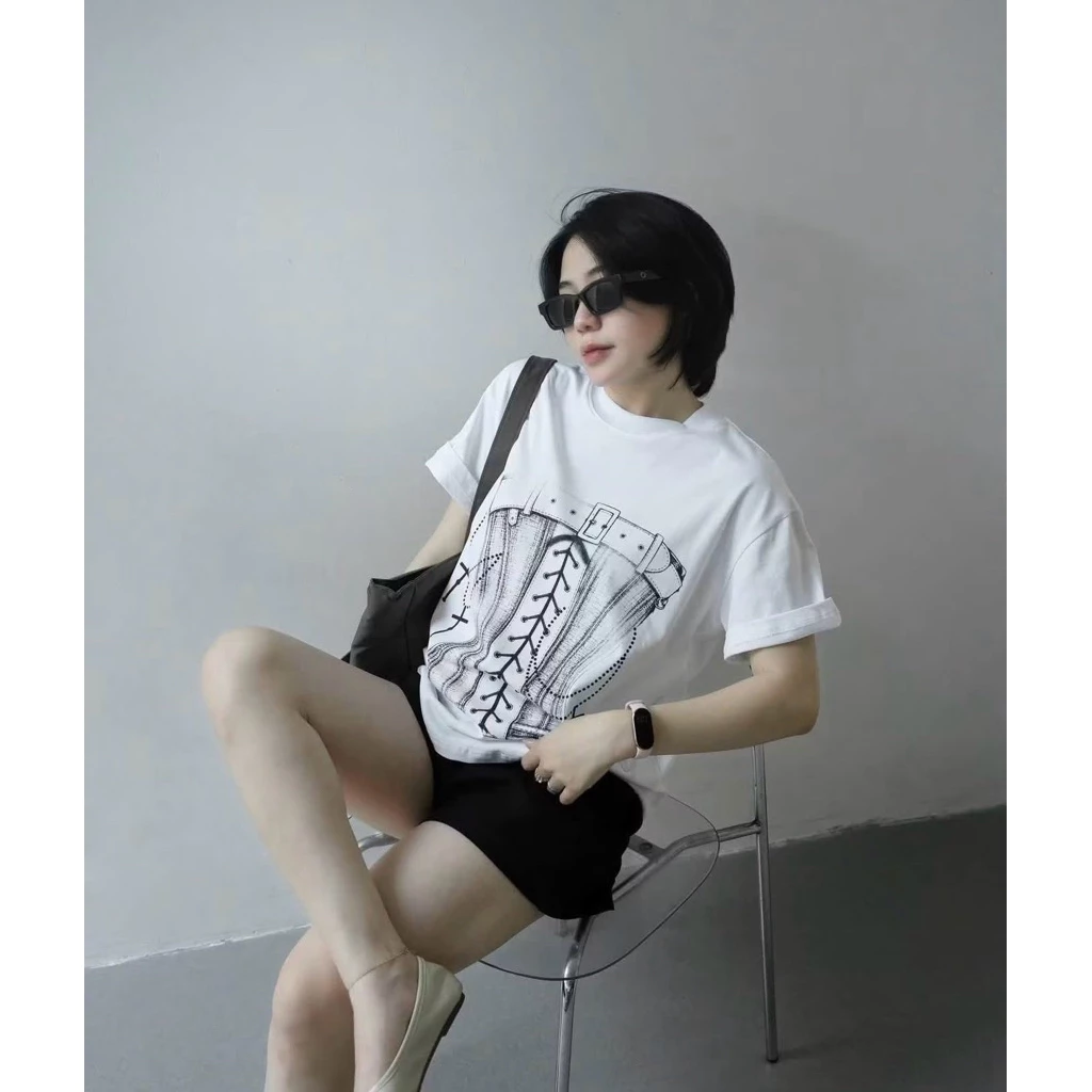 Áo Thun Cro, Hàng Loại 1 Cao Cấp, Vải Đẹp Dày Dặn, Unisex Nam Nữ Hình In Sắc Nét