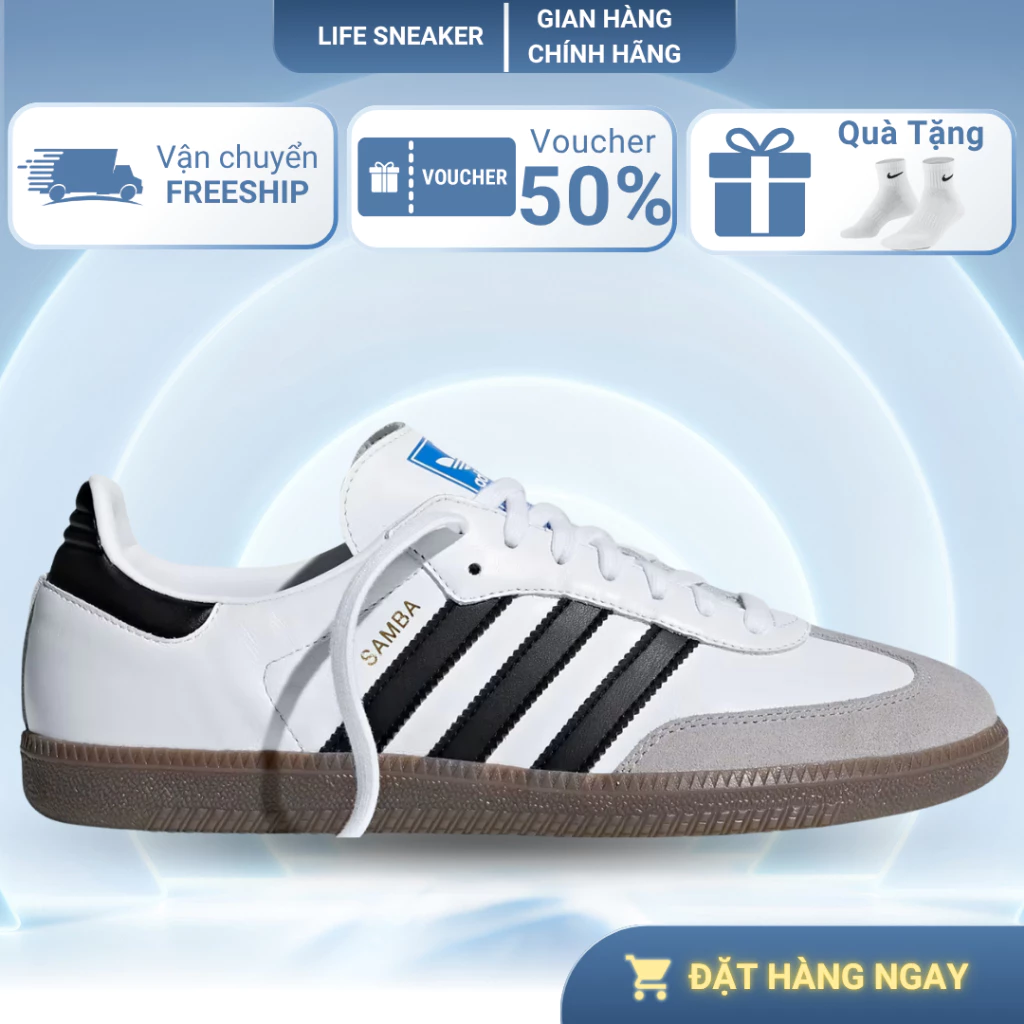 [Chính Hãng] Giày Thể Thao Sneaker_Das Sam/ba O.G, unisex nam nữ cao cấp êm đẹp - LIFE.SNEAKERS