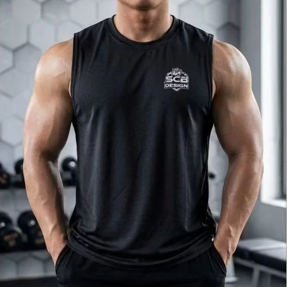 Áo ba lỗ/Tanktop Thể Thao Nam - Thun Lạnh Lưới Mịn, Co Giãn 4 Chiều, Tập Gym & Chạy Bộ
