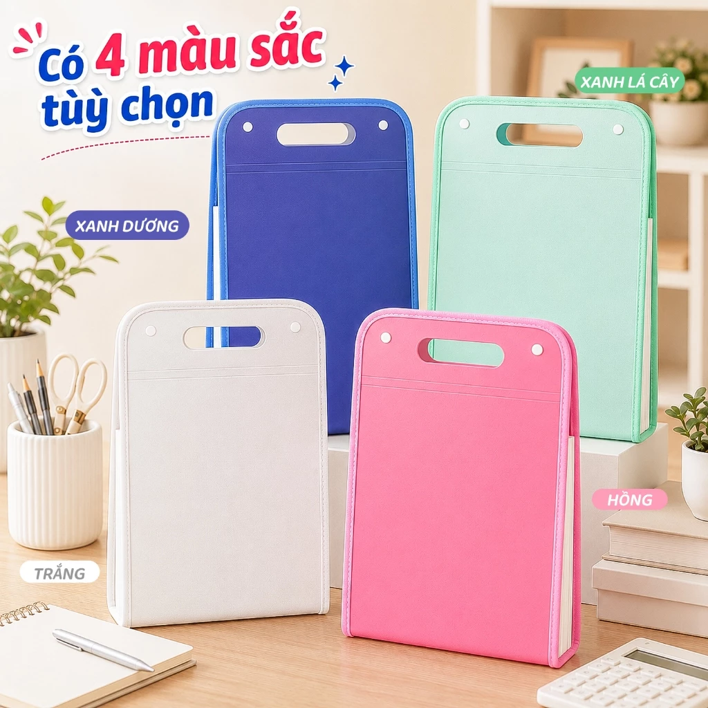 Kẹp Tài Liệu 13 Ngăn M.Y A4 Văn Phòng Phẩm Sắp Xếp Tiện Lợi Dung Tích Lớn 13 Tầng Cho Quản Lý Tài Liệu Hiệu Quả