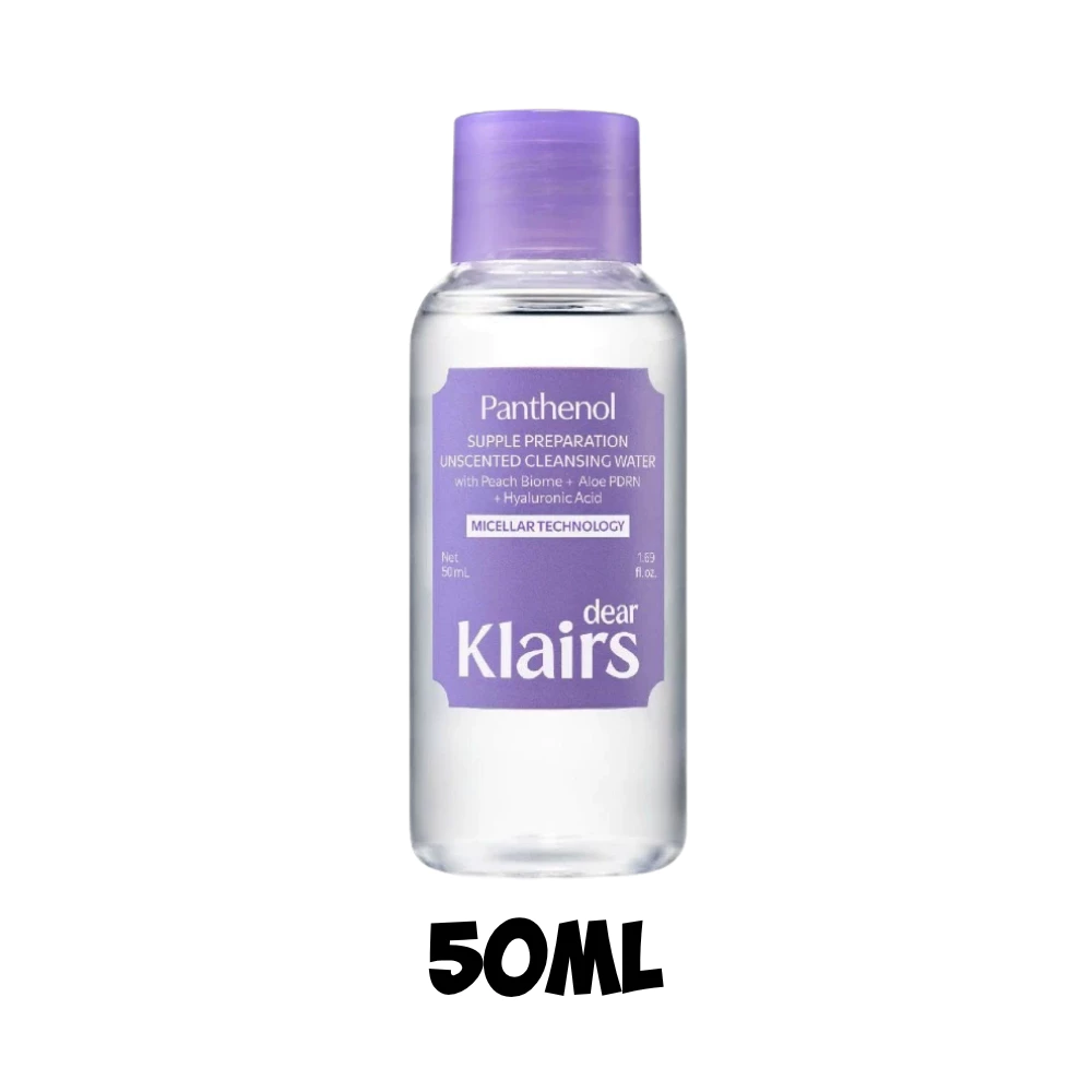 [QUÀ TẶNG KHÔNG BÁN] Dear Klairs Nước tẩy trang Supple Preparation Unscented Cleansing Water 50ml