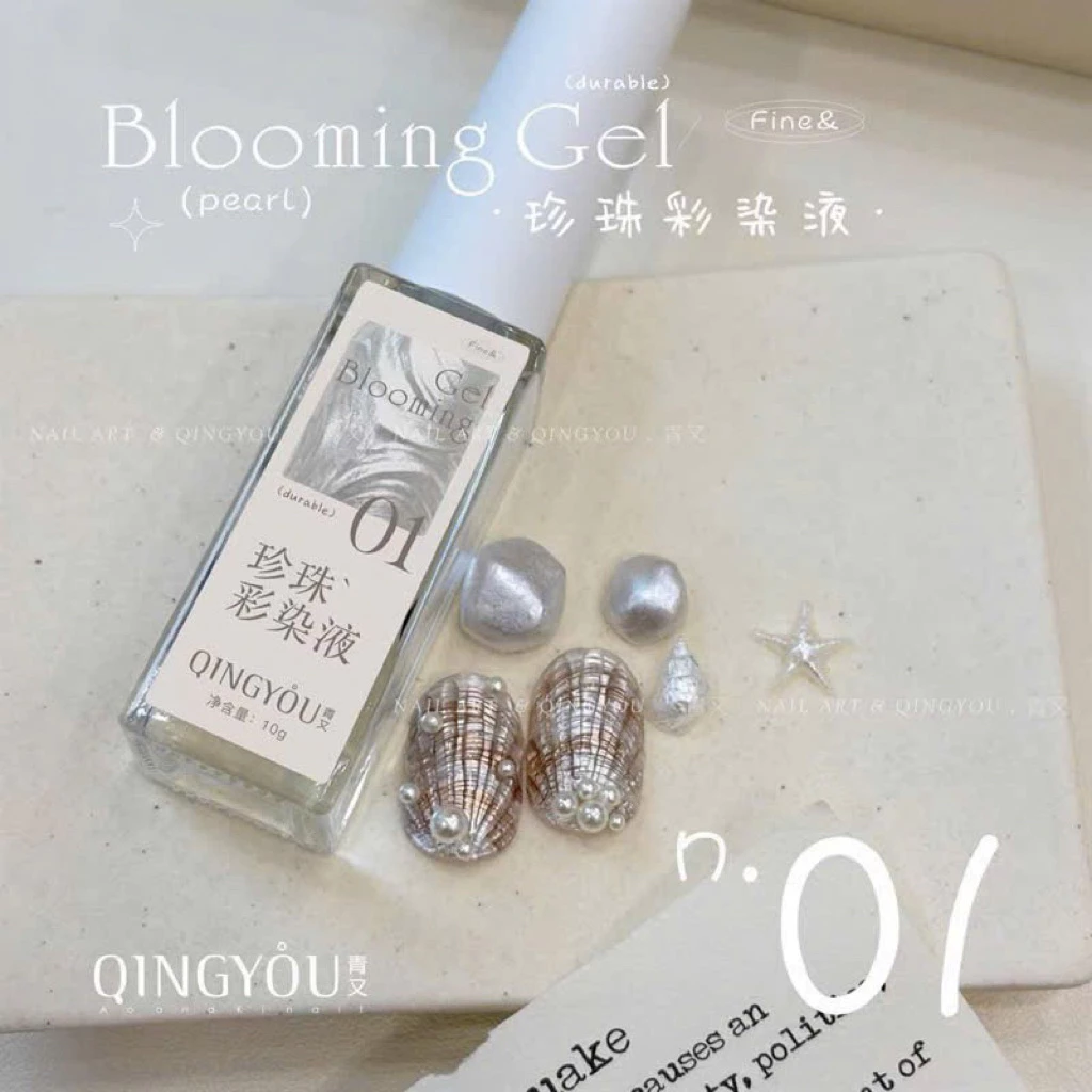 Cồn loang ánh trai dạng cọ nét Qingyou