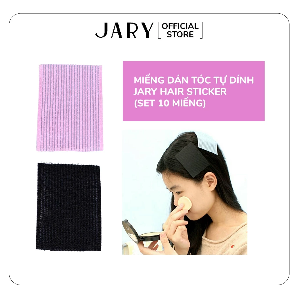 Set 10 miếng dán tóc tự dính Jary Hair Sticker