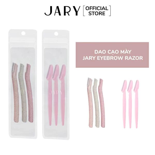 Dao Cạo Mày Jary Eyebrow Razor - Set 3 Cái