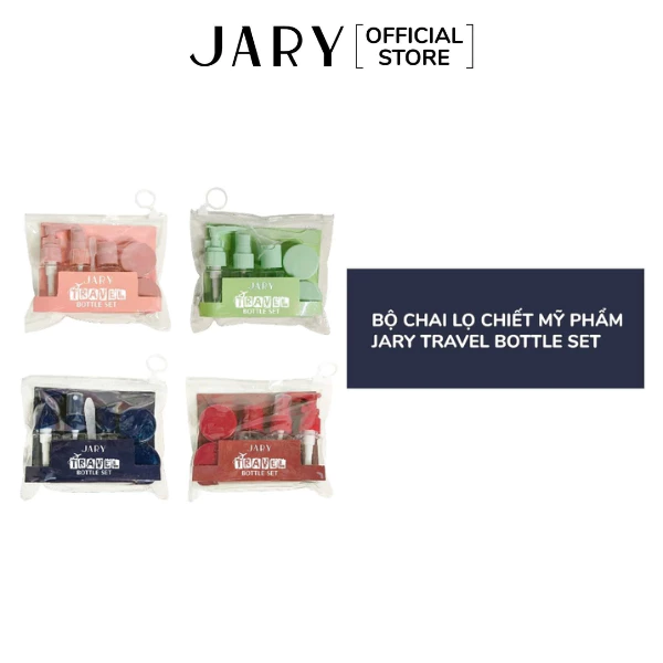 Bộ Chiết Mỹ Phẩm 6 món chai lọ Jary Travel Bottles Set