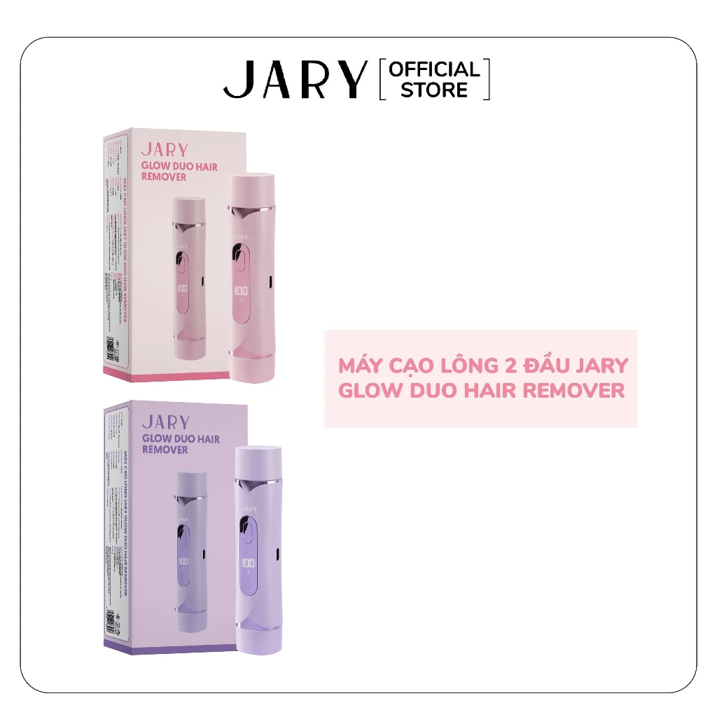 Máy cạo lông 2 đầu Jary Glow Duo Hair Remover