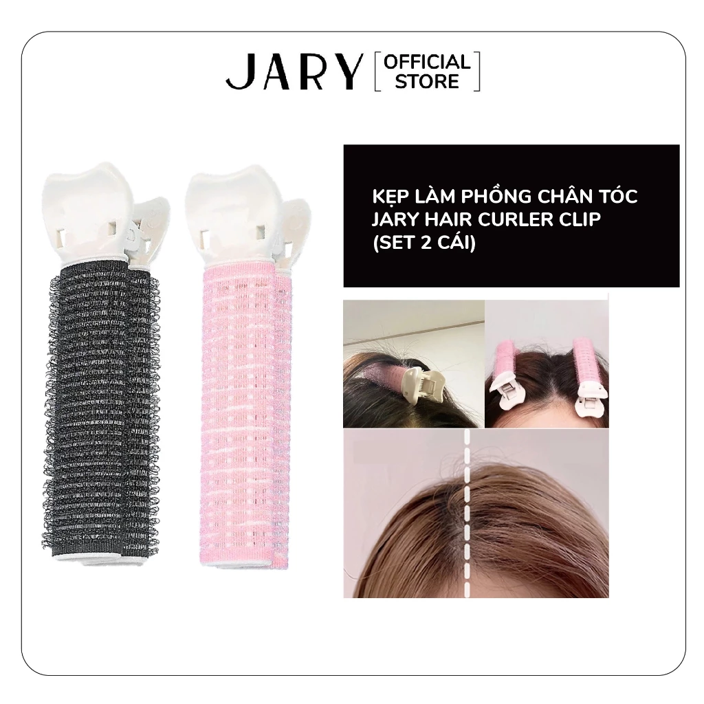 Kẹp Làm Phồng Chân Tóc Jary Hair Curler Clip Set 2 Cái