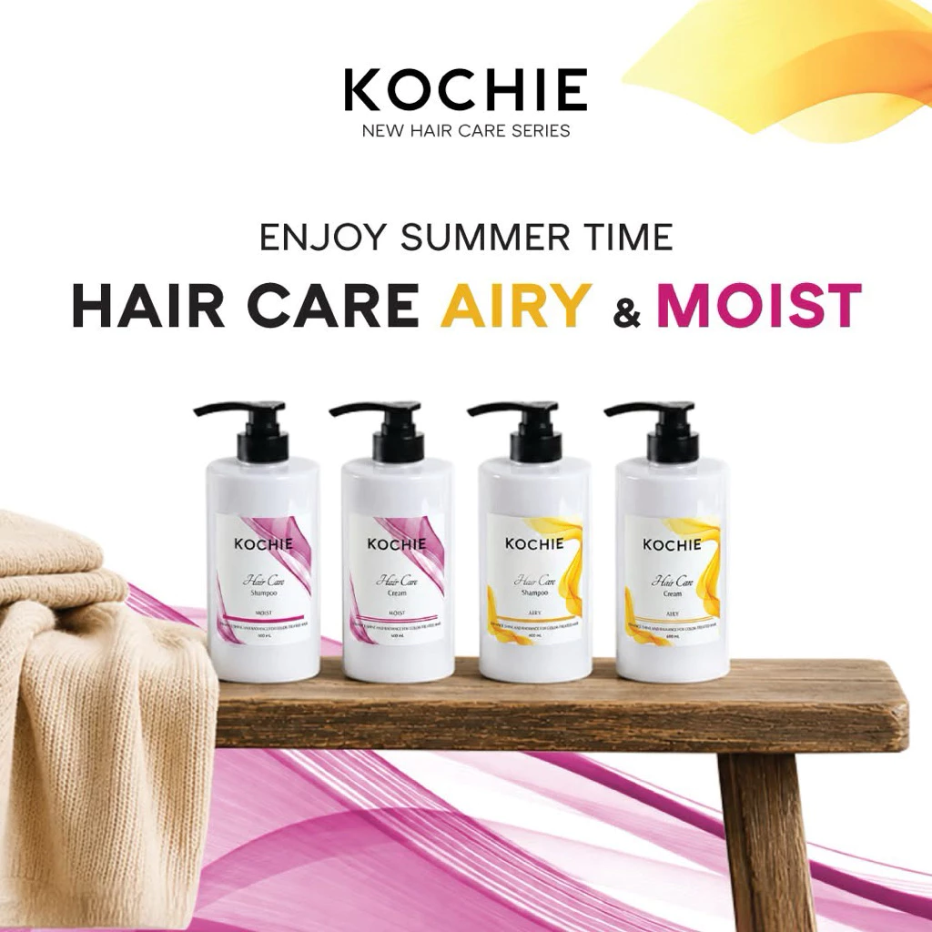 [Chính Hãng]Set gội xả mini KOCHIE cho tóc bồng bềnh,suôn mượt