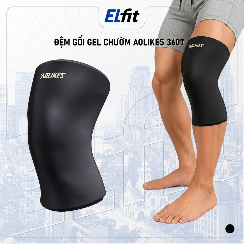 [1 Chiếc] Đệm Gối Gel Chườm Lạnh Nóng Gối Aolikes 3706 Giảm Sưng Đau Khớp Gối - AL3706