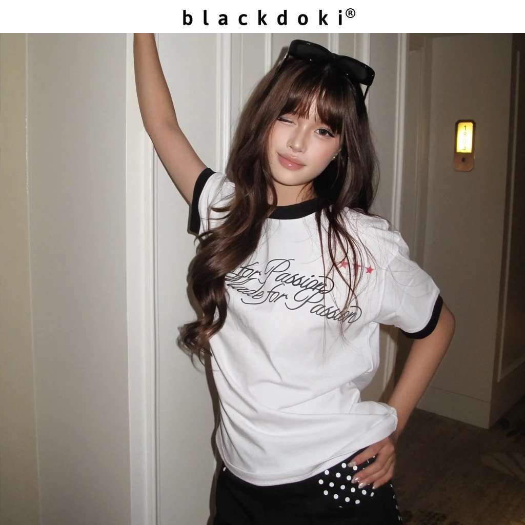 Áo thun BLACKDOKI-Passion , áo phông unisex cotton 245gsm cá tính hiện đại nam nữ couple
