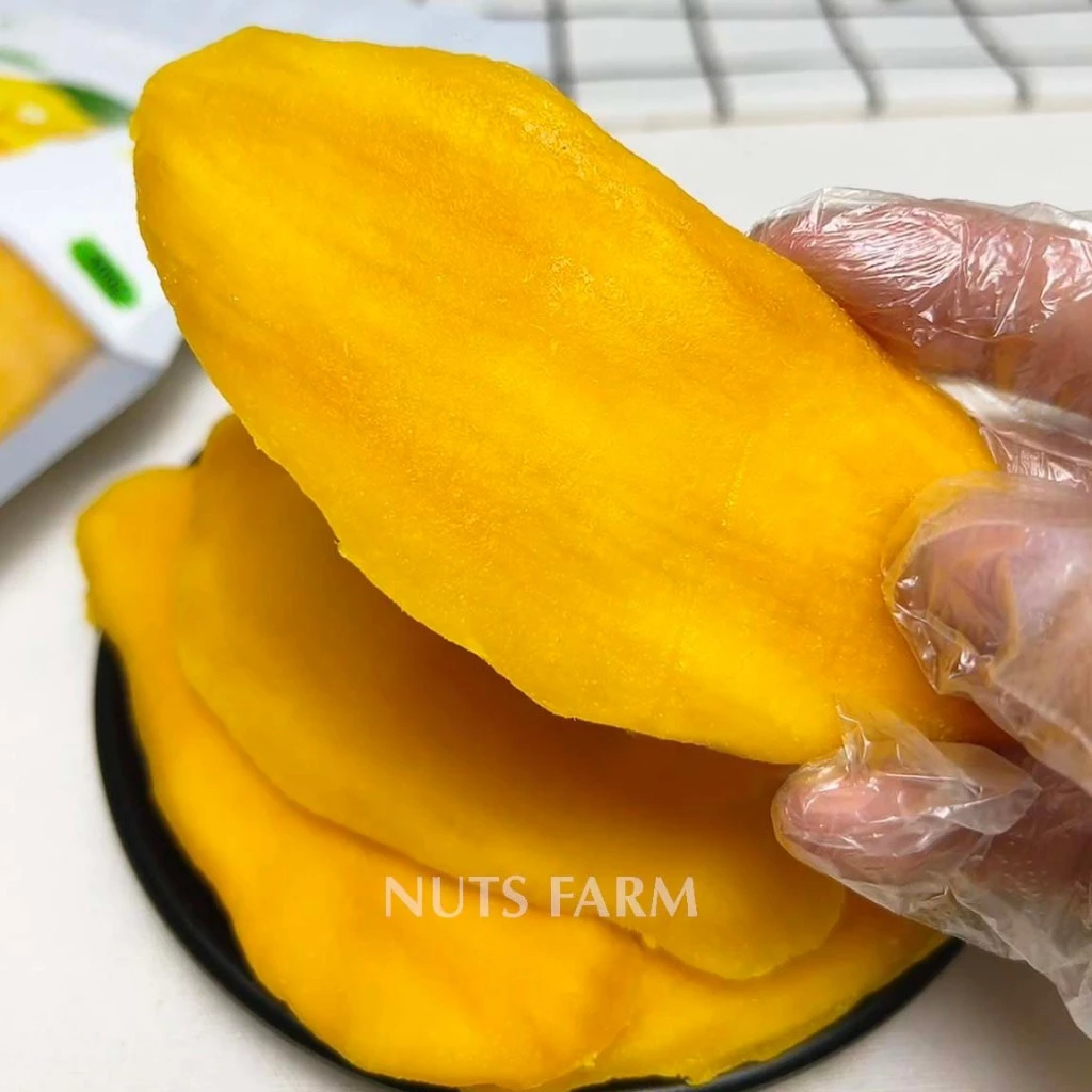 [Hỏa tốc] Xoài sấy dẻo Nut Farm dẻo mềm, chua ngọt tự nhiên
