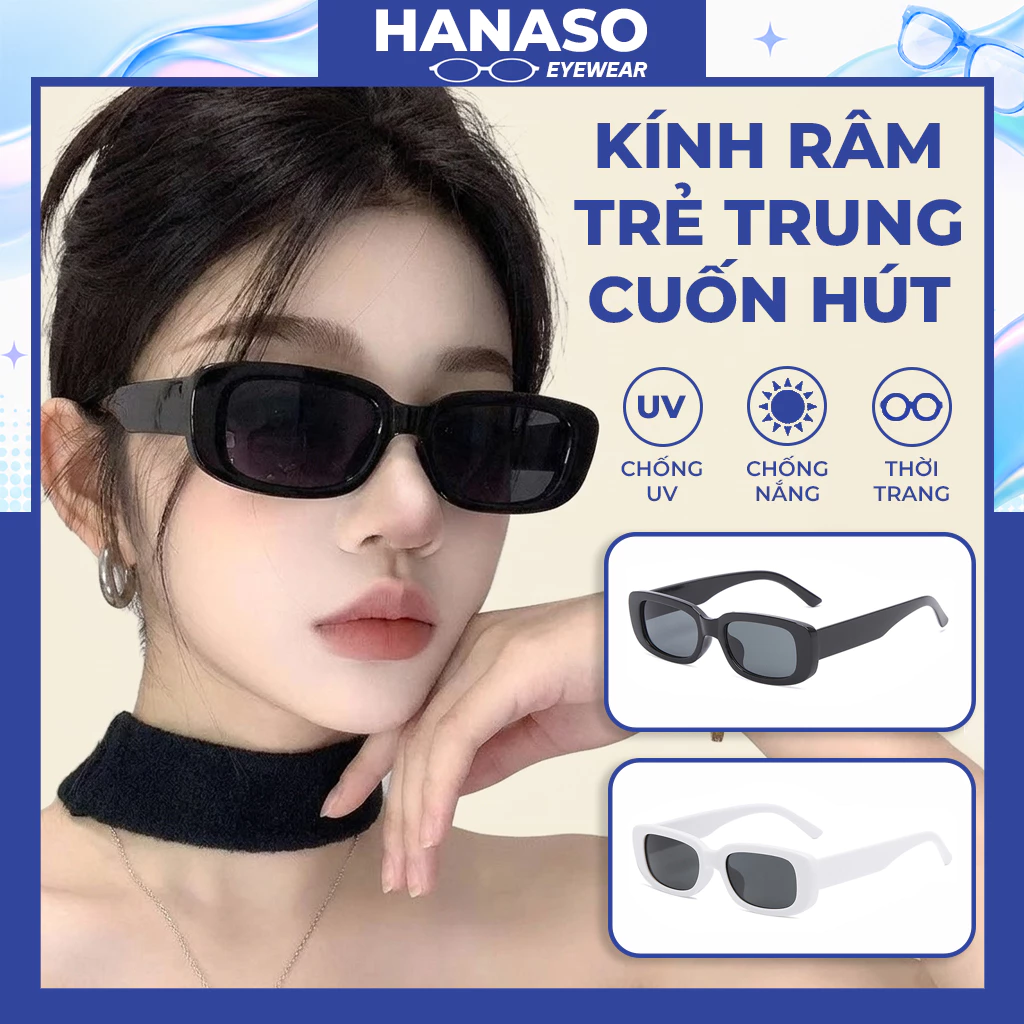 Mắt kính râm mát thời trang nữ nam chống tia UV400 đi biển nắng siêu xinh thời trang đẹp giá rẻ 252