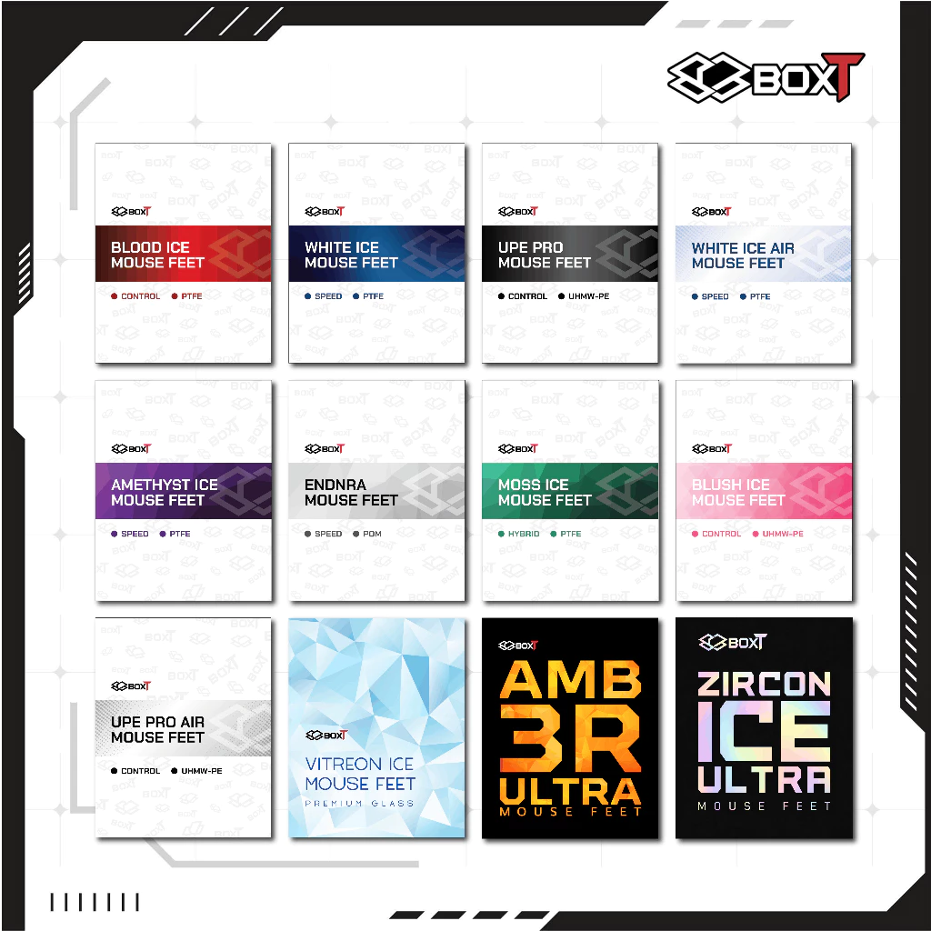 [Tổng Hợp] Mouse Feet BOXT Thay Thế Cho Chuột Gaming - BOXT STORE