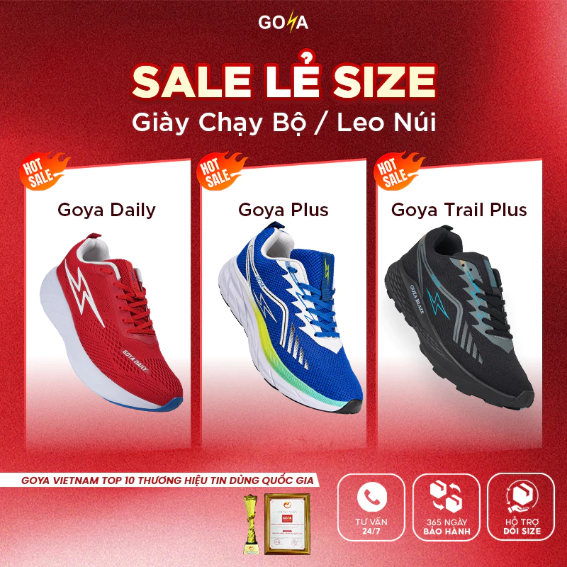 "[Deal Hot] Các Dòng Giày Chạy Bộ/ Địa Hình Nam Nữ Goya - GIÁ TỐT NHẤT CHƯA TỪNG CÓ" đang được đối chiếu cho người mua tại Việt Nam
