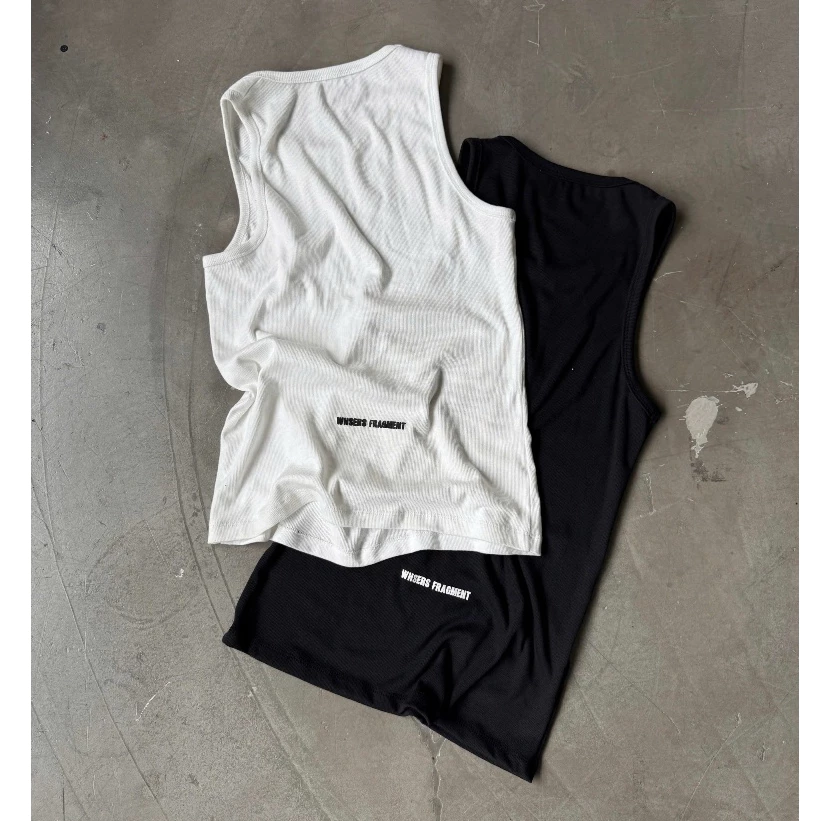 ESSENTINAL RIB TANKTOP - Áo balo nam chất bo rib Whose Studio