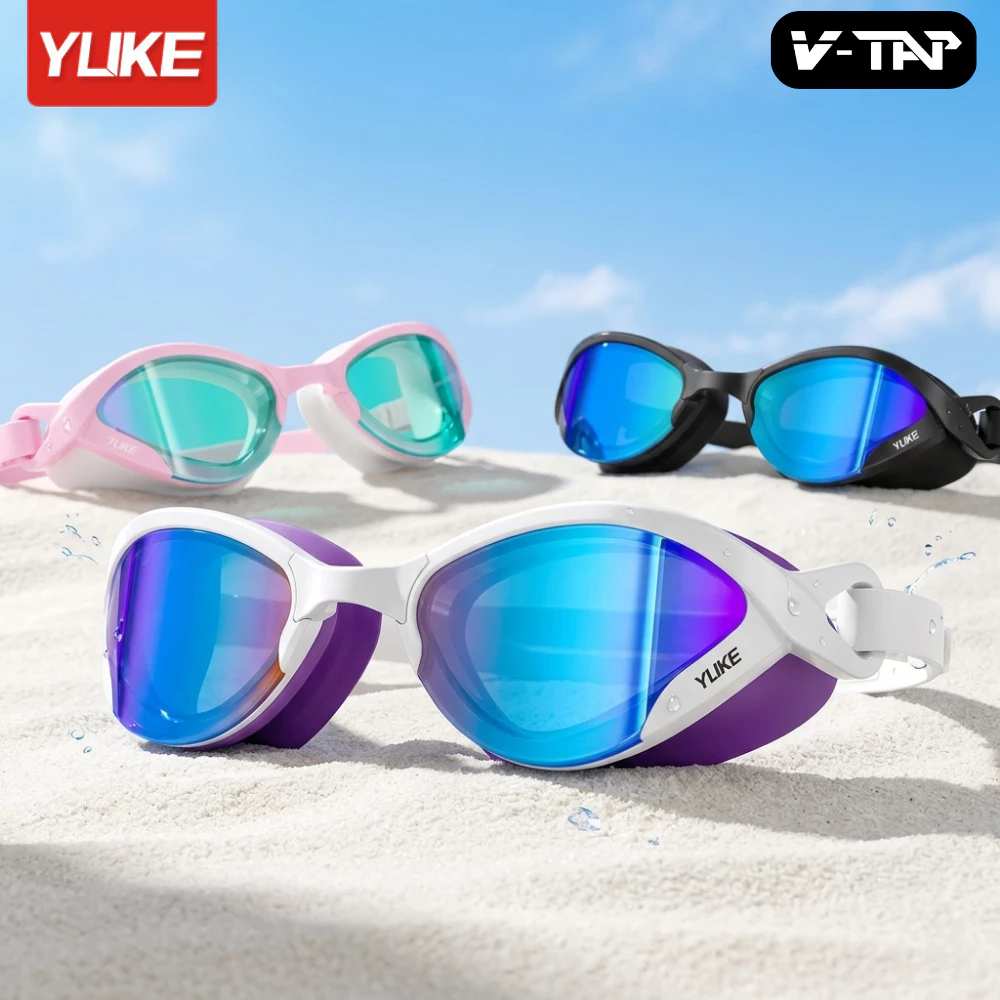 Kính bơi người lớn YUKE YA63 Độ nét cao, Chống sương, Chống Tia UV - Nhập khẩu chính hãng
