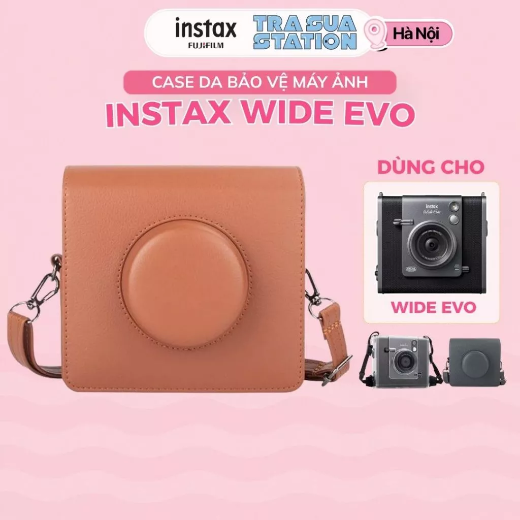 Case instax Wide Evo/ Ốp bảo vệ máy chụp ảnh instax Wide Evo