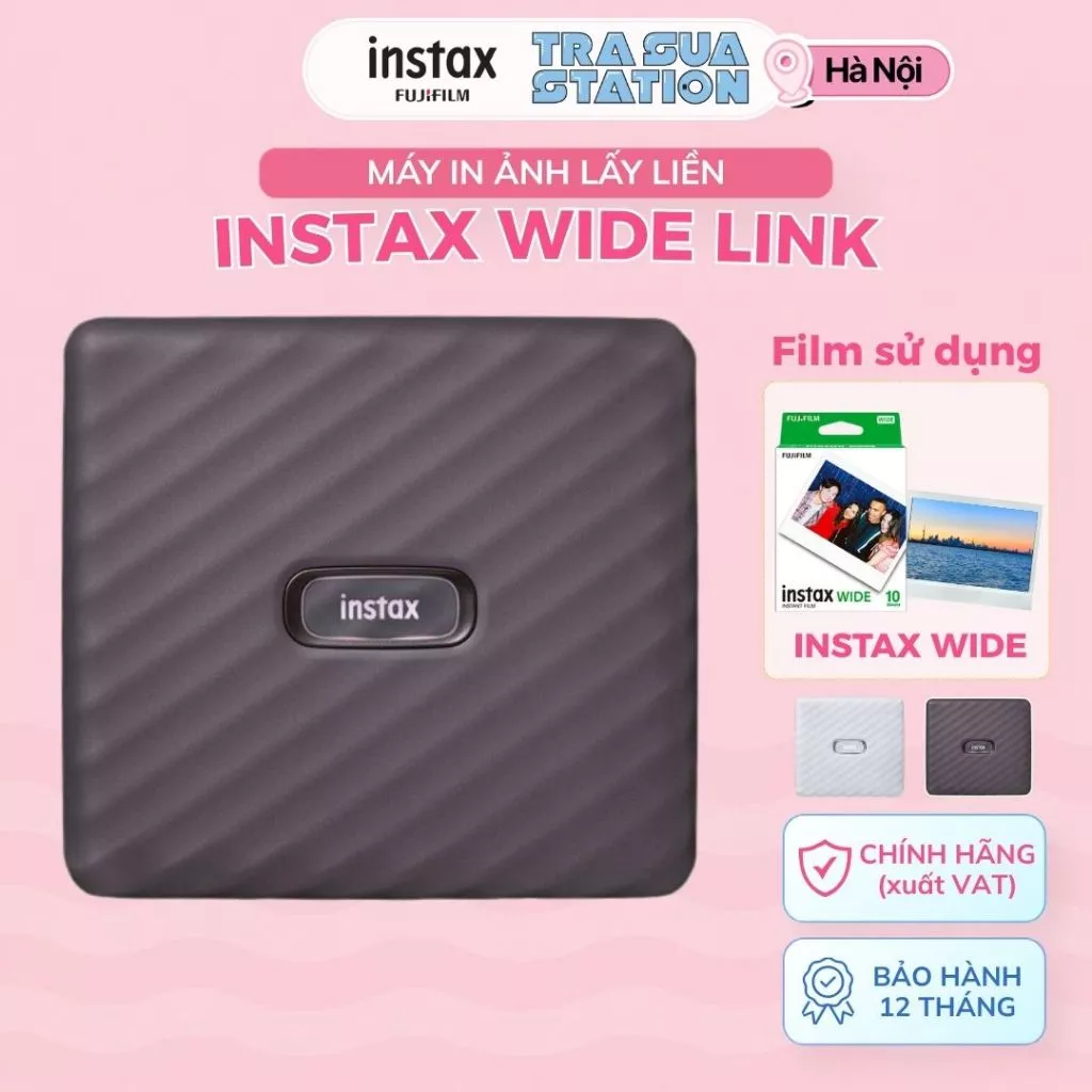 MÁY IN ẢNH FUJIFILM INSTAX �WiDE LINK - Chính Hãng BH 1 năm