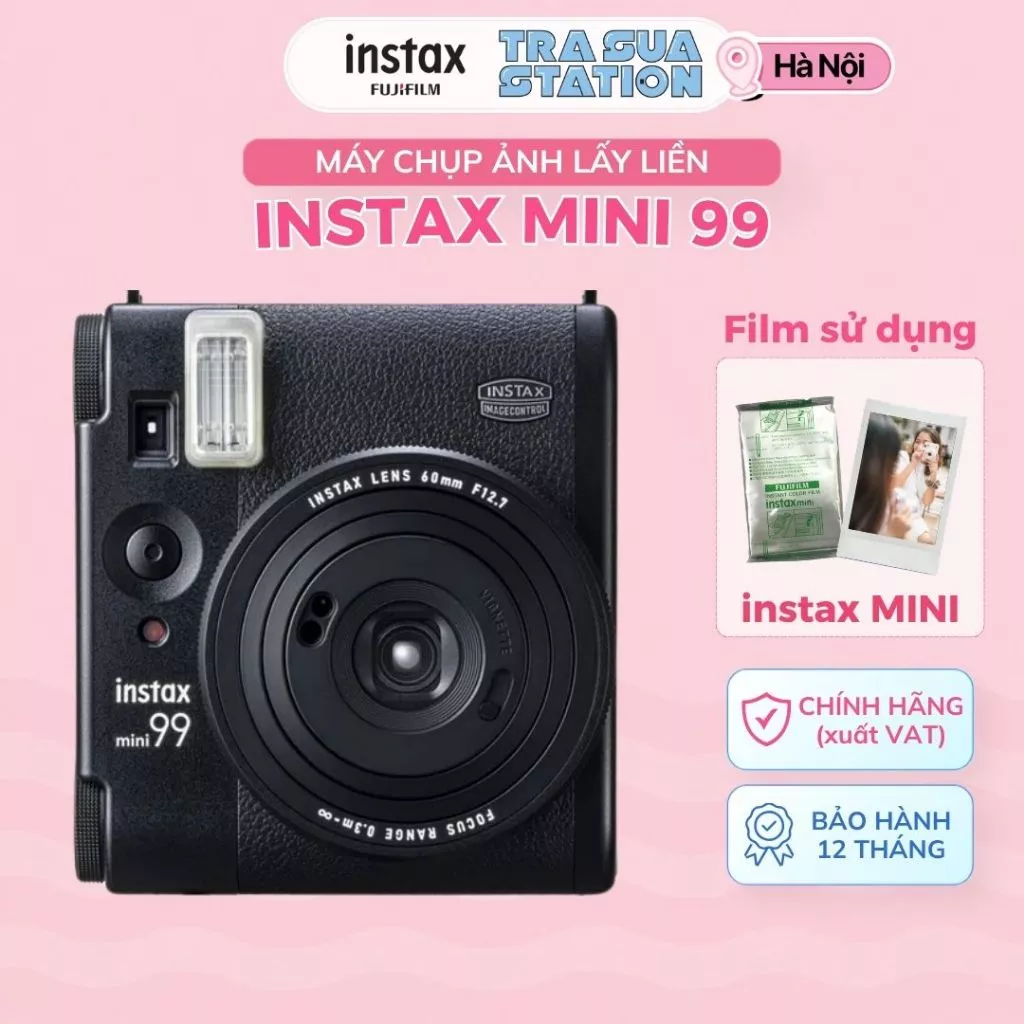 Instax Mini 99 - Mini 90 - Máy ảnh lấy ngay Fujifilm Chính hãng - Bảo hành chính hãng 1 năm
