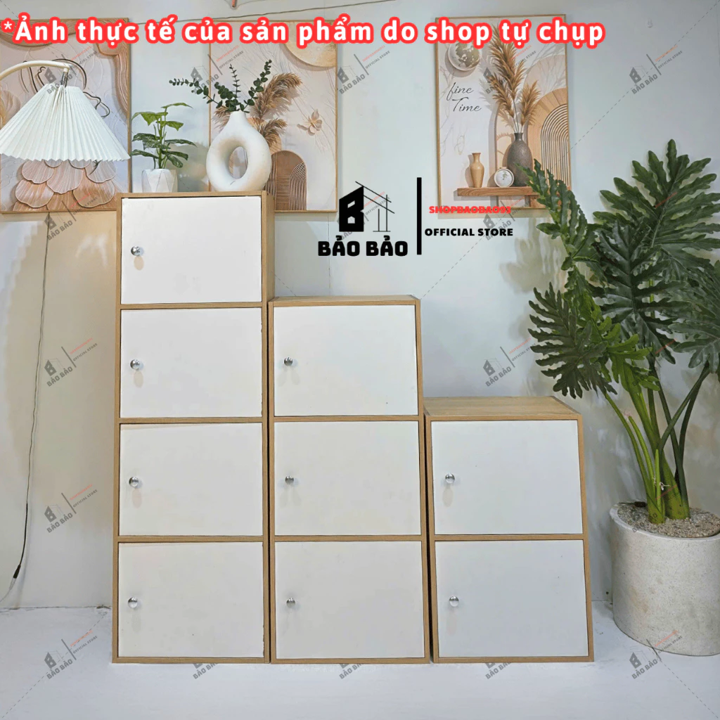 Kệ Gỗ Đựng Đồ Tủ Gỗ Đa Năng Chất Liệu MDF Trang Trí Nhà
