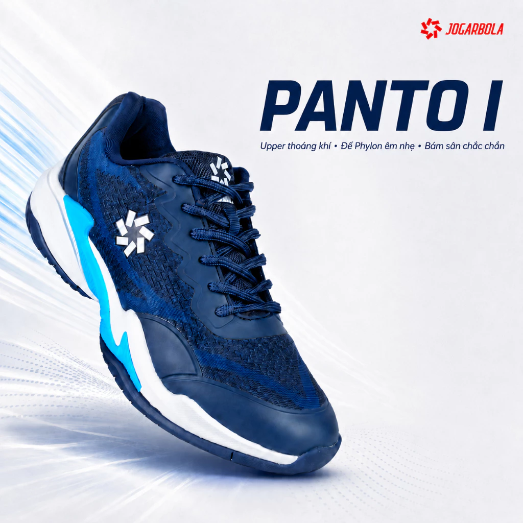 Giày pickleball nam Jogarbola Panto I - Giày thể thao pickleball, tennis Động Lực Sport