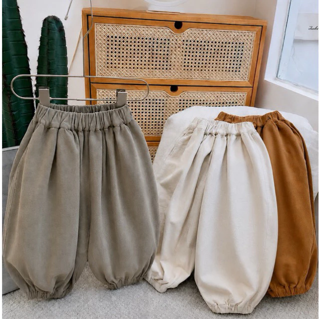 Quần Gió Hàn Lạnh Kiểu Dáng Bomber Cực Chất Cho Bé Trai Bé Gái 9-22kg