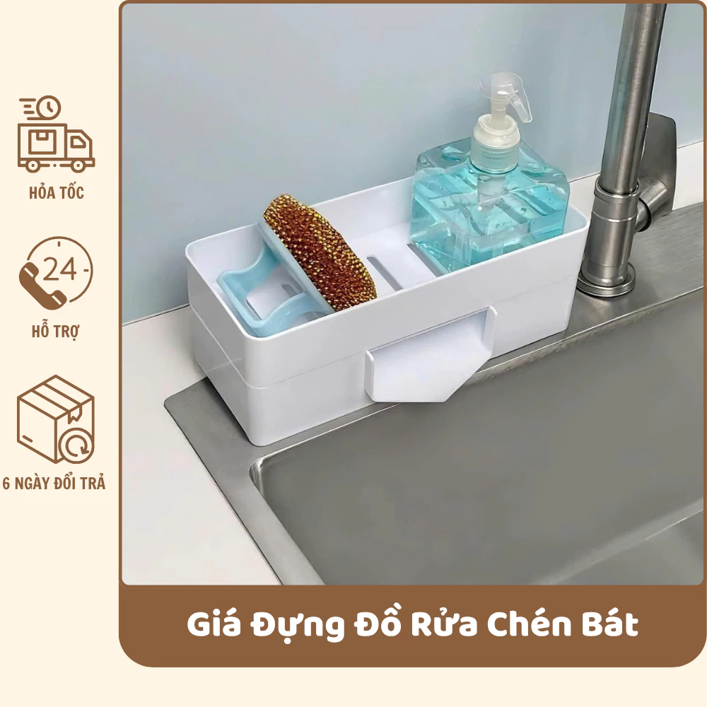 [RẺ VÔ ĐỊCH] Kệ Nghiêng Nhựa PP Để Đổ Rửa Bát Tiện Lợi Gọn Gàng Bề Đẹp - 0380