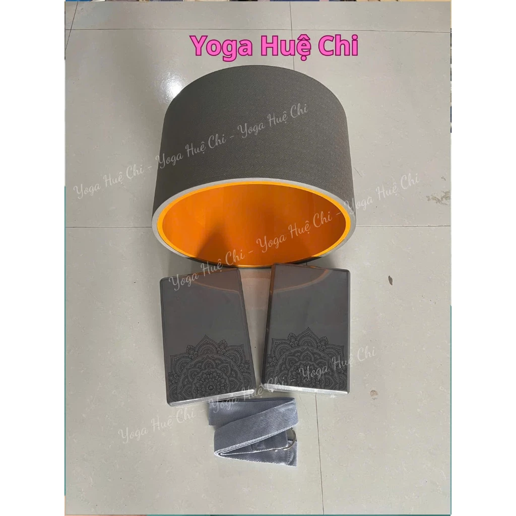 🎯 COMBO VÒNG XÁM 20CM + 2 GẠCH 220G + DÂY COTTON 1M83