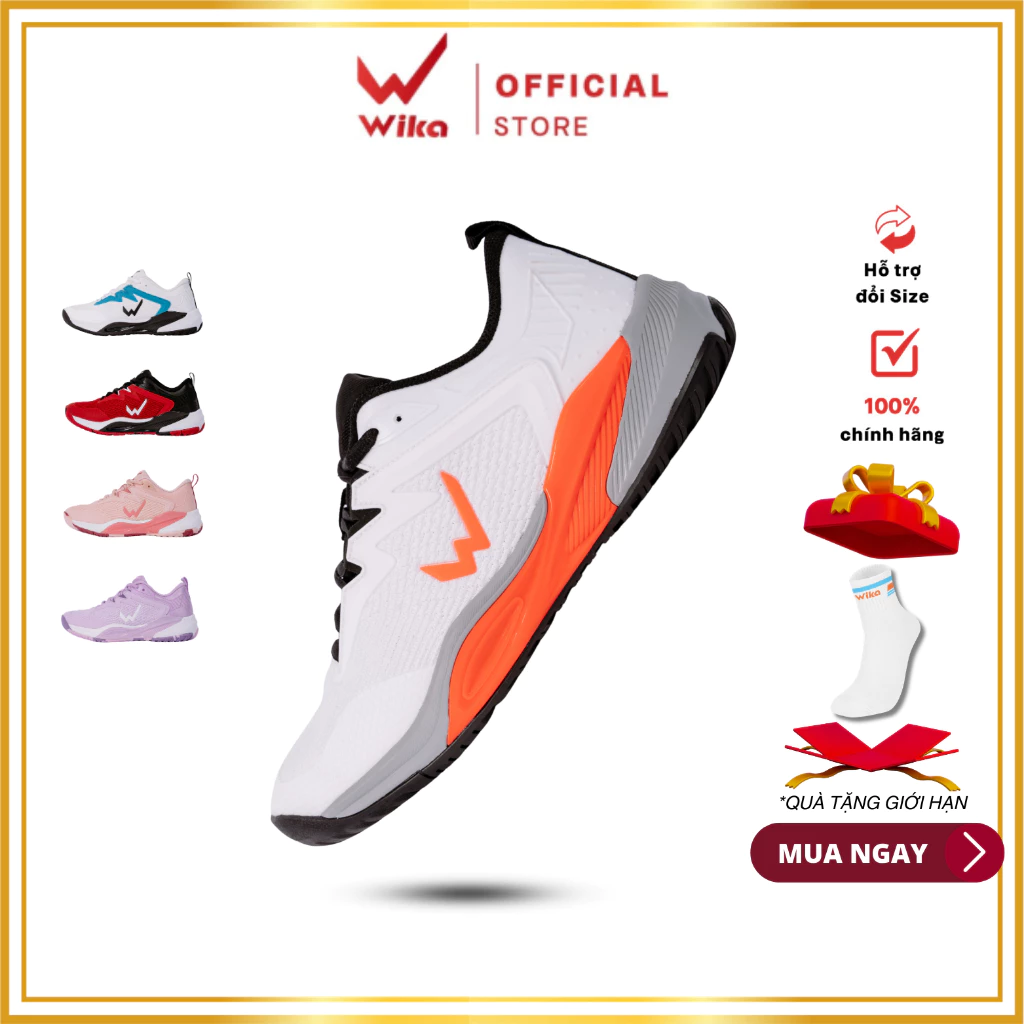 Giày Pickleball Wika Armor , Bộ Đế Êm Ái, Bám Sân , UpperThoáng Khí