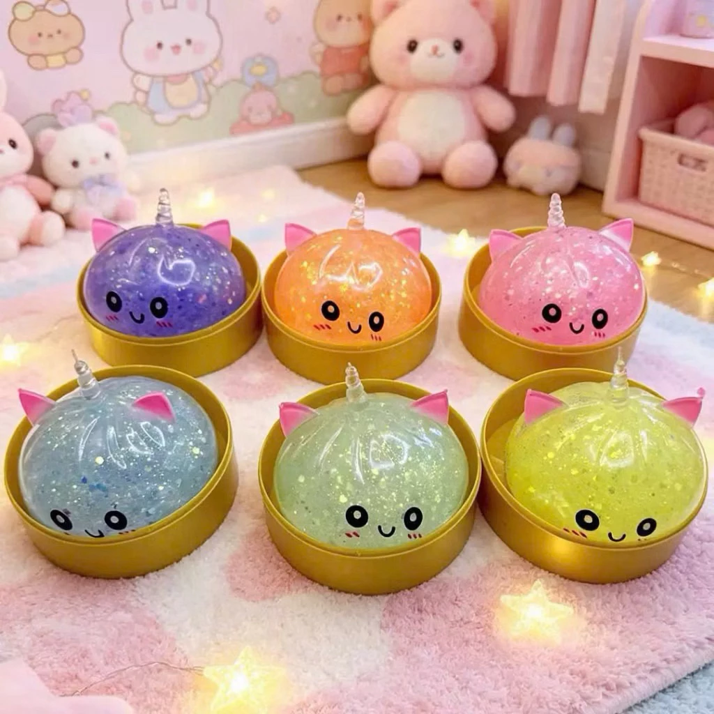 Bánh Bao Bóp Xả Stress Pulife, Đồ Chơi Squishy Bánh Bao Tăng Chậm, Phụ Kiện Trang Trí Hình Bánh Bao