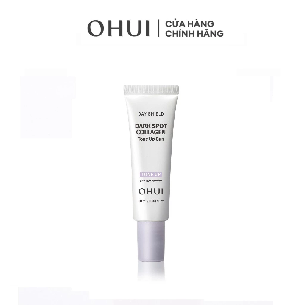 [HB Gift] Kem chống nắng nâng tông che đốm thâm bổ sung Collagen Shield Dark Spot Collagen Tone Up Sun SPF50+ PA+++