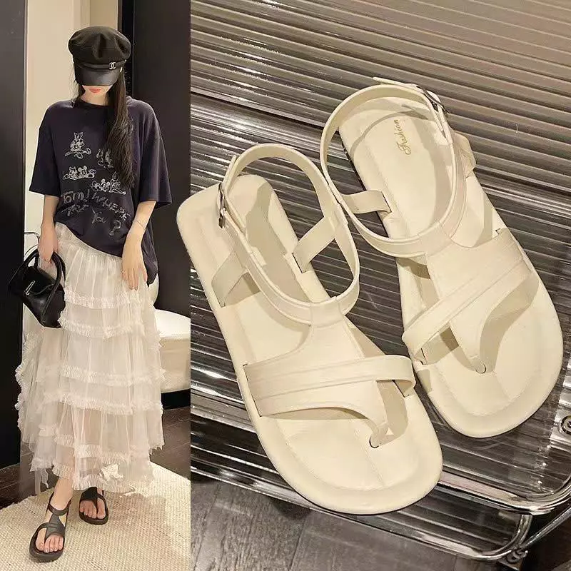 Sandal xỏ ngón, dép quai hậu chất liệu CAO SU đi học, đi mưa - Lù Store 2856-1