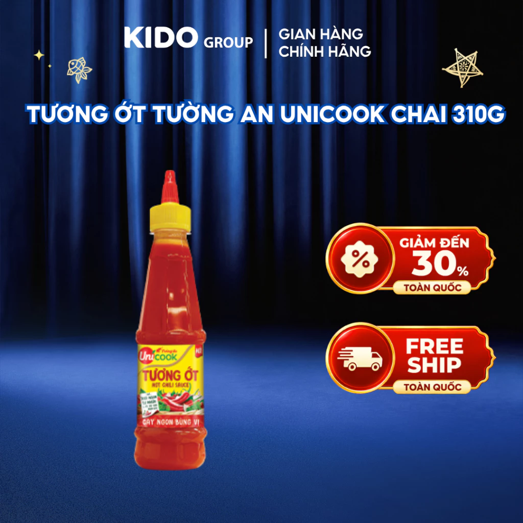 Tương Ớt Tường An Unicook 310g