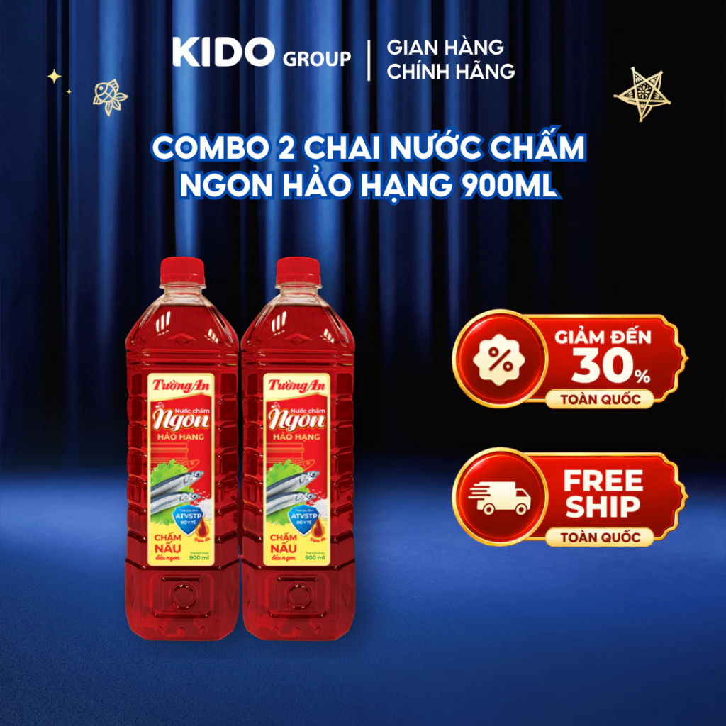 Combo 2 chai Nước Chấm Ngon Hảo Hạng 900ml