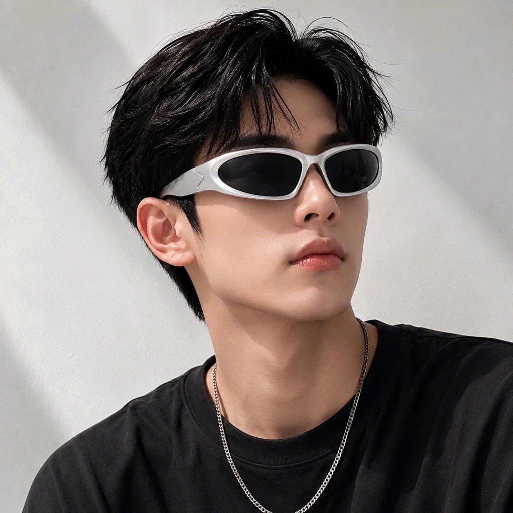 Kính mắt râm nam nữ thời trang mắt kính râm mát phong cách Hàn Quốc cool ngầu siêu hot siêu cá tính Hanaso 320