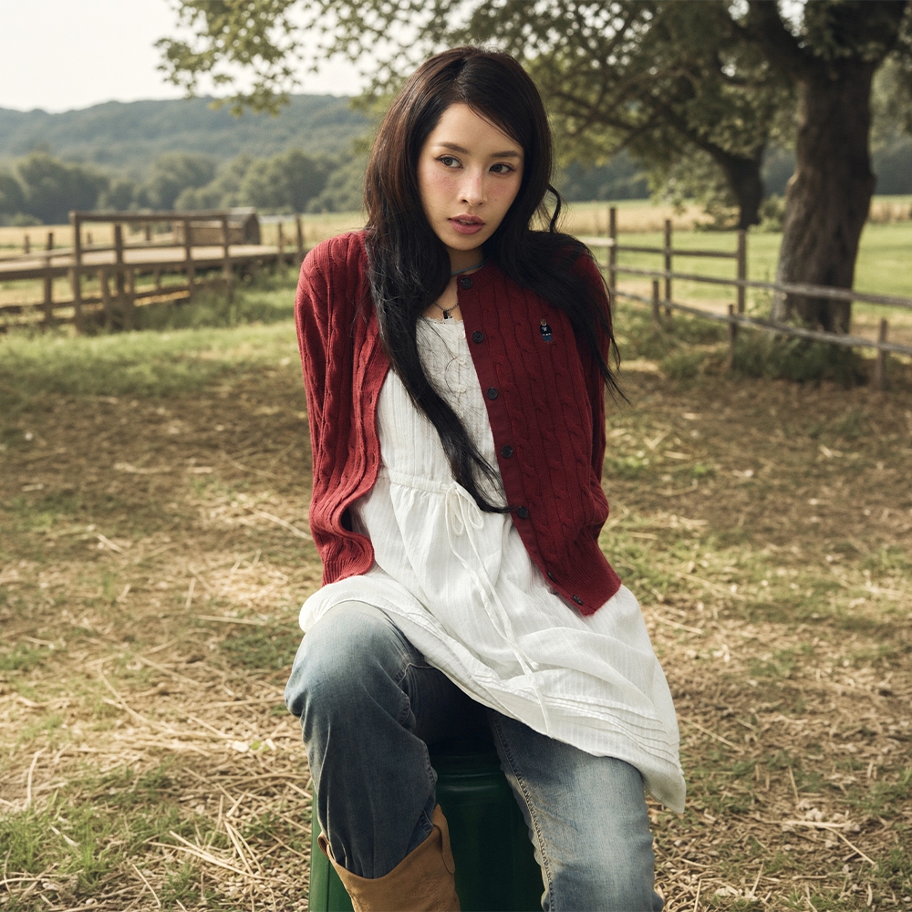 Áo Cardigan WHO.A.U Steve Cable Cardigan WHCKGB911F
