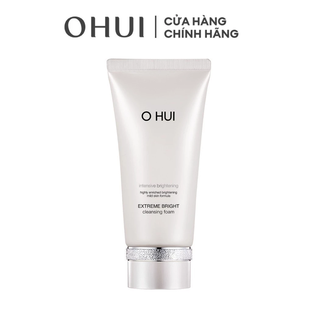 [HB Gift] Sữa rửa mặt dưỡng trắng OHUI Extreme Bright Cleansing Foam 160ml