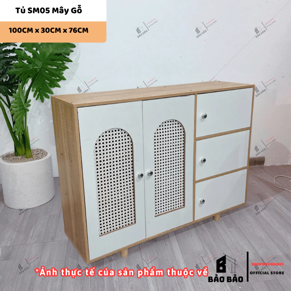 [GIAO HỎA TỐC] Tủ đựng đồ nhiều ngăn cánh cửa decor nhà hiện đại MDF chống ẩm - LM5